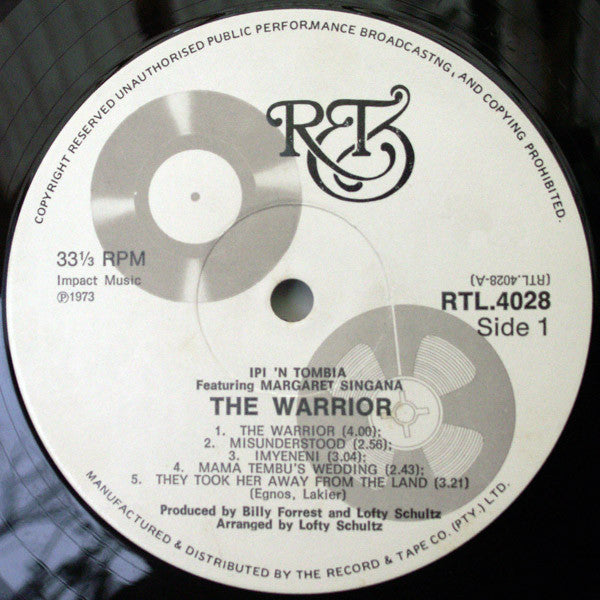 Ipi 'N Tombia* Featuring Margaret Singana -The Warrior
