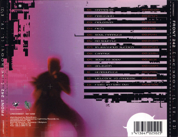 Front 242 - [ : RE:BOOT: (L. IV. E ])