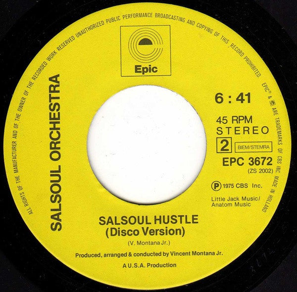 Salsoul Orchestra* -Salsoul Hustle