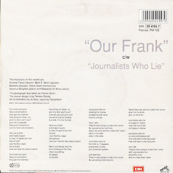 Morrissey -Our Frank