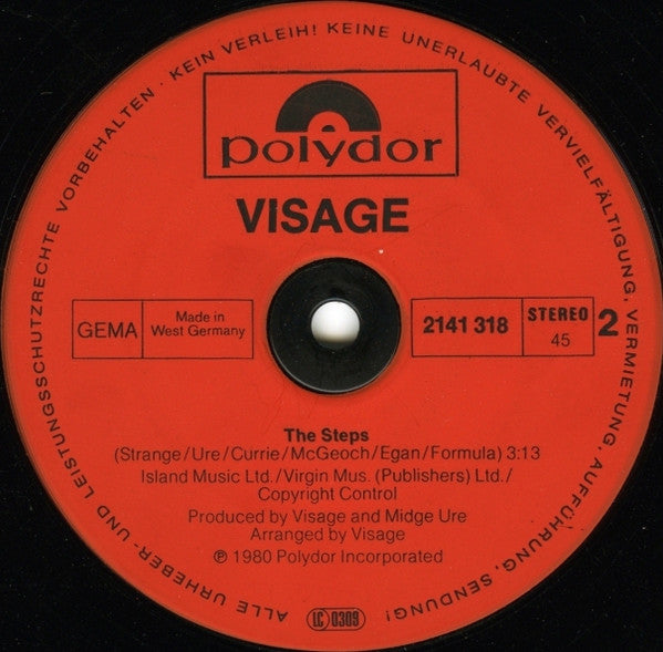 Visage -Fade To Grey