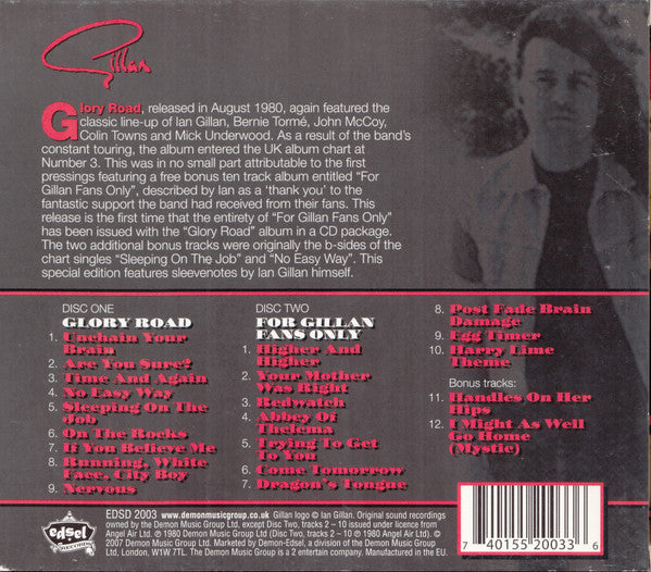 Gillan -Glory Road