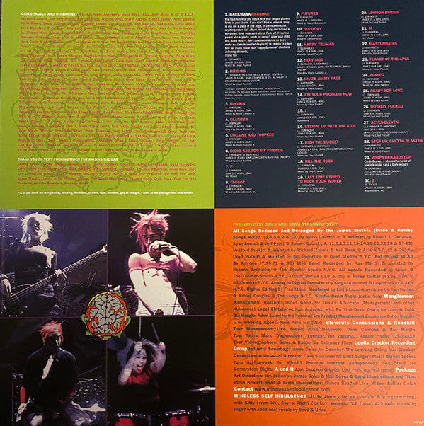 Mindless Self Indulgence -Frankenstein Girls Will Seem Strangely Sexy