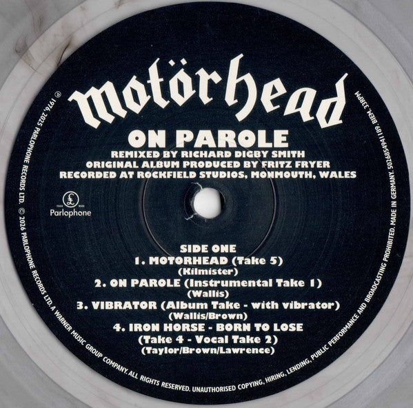 Motörhead -On Parole (The Alternative Mixes)