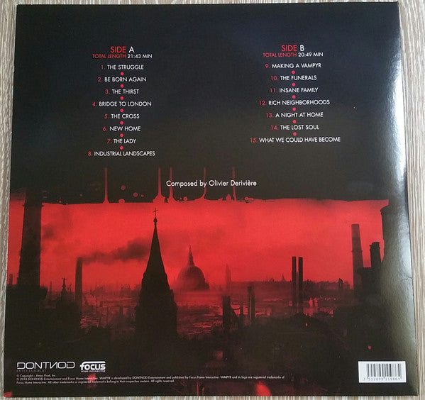 Olivier Derivière* -Vampyr : Sound Selection