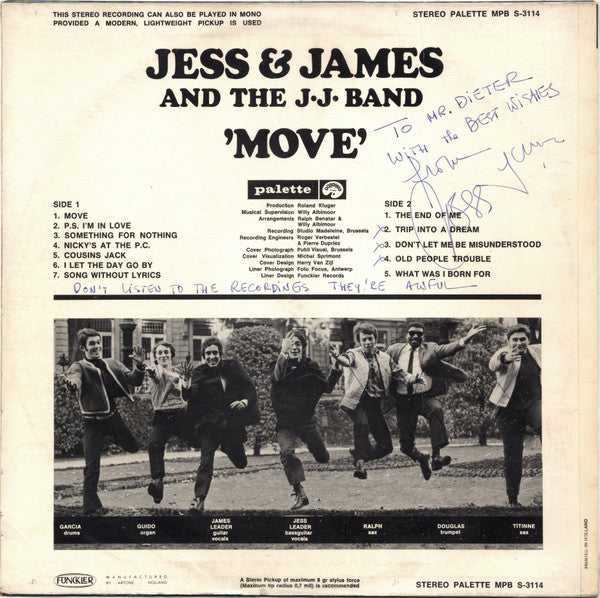 Jess & James And The J.J. Band -Move