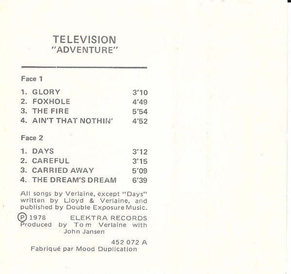 Television -Adventure