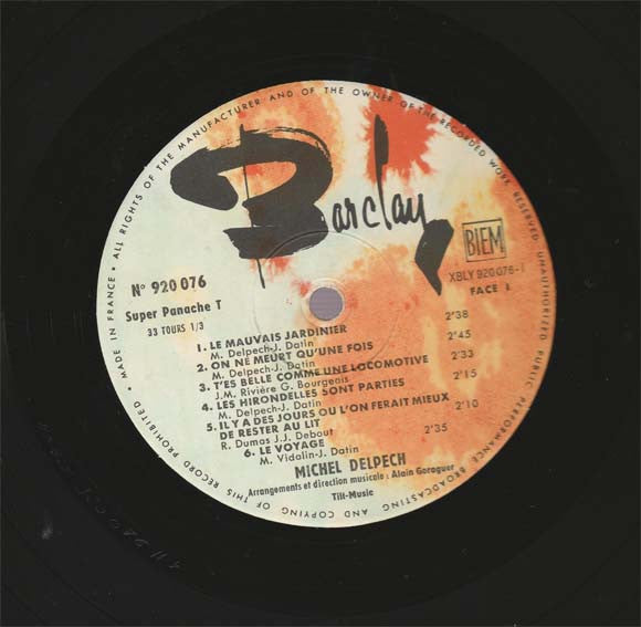 Michel Delpech -Michel Delpech