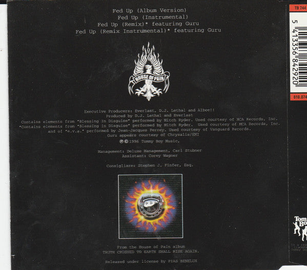 House Of Pain - Fed Up