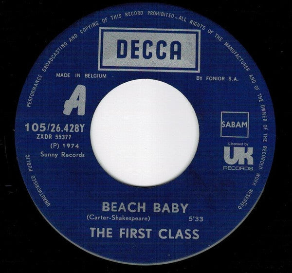 The First Class* -Beach Baby