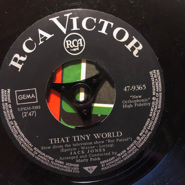 Jack Jones -That Tiny World