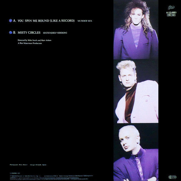 Dead Or Alive -You Spin Me Round (Like A Record) (Murder Mix)