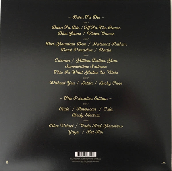 Lana Del Rey -Born To Die (The Paradise Edition)