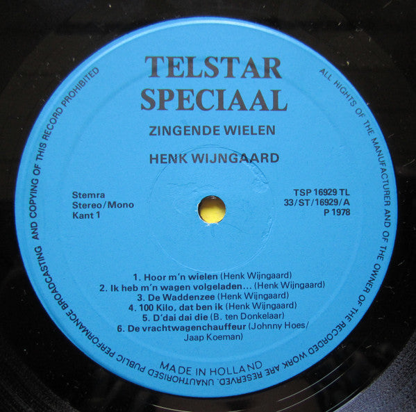 Henk Wijngaard -Zingende Wielen