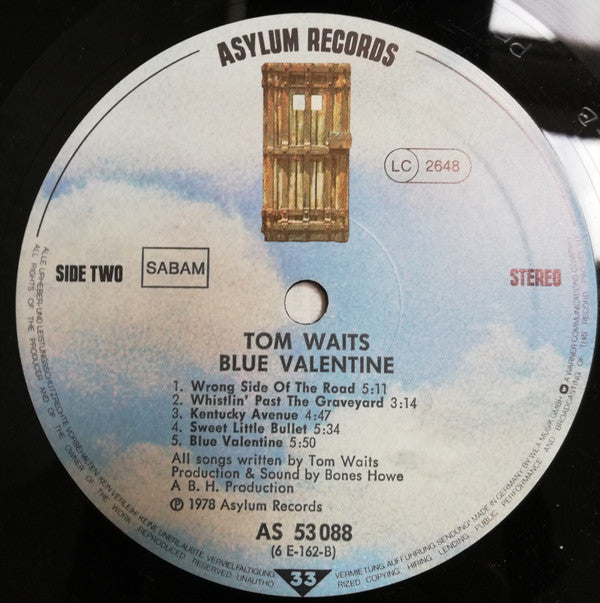 Tom Waits -Blue Valentine