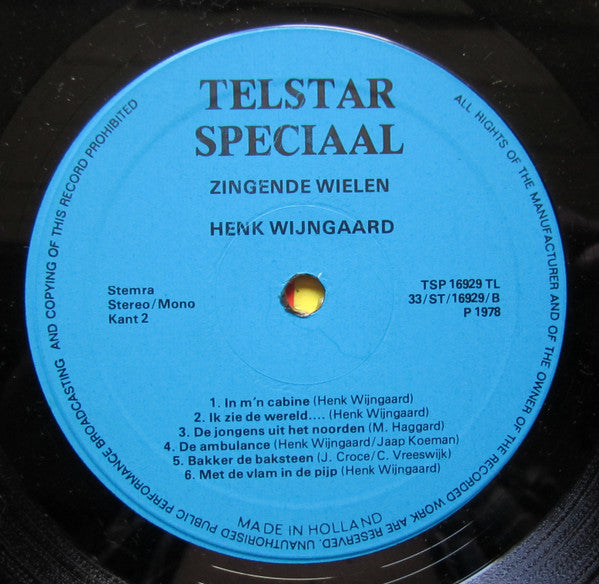 Henk Wijngaard -Zingende Wielen