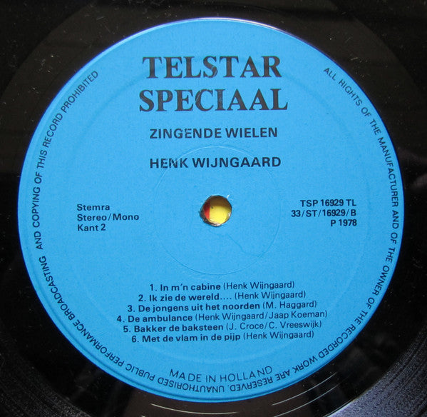 Henk Wijngaard -Zingende Wielen