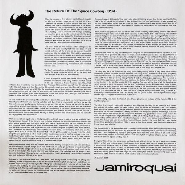 Jamiroquai -The Return Of The Space Cowboy