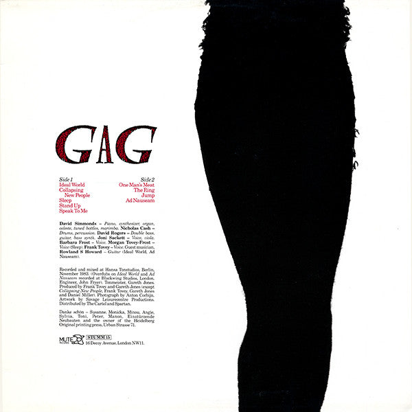Fad Gadget -Gag