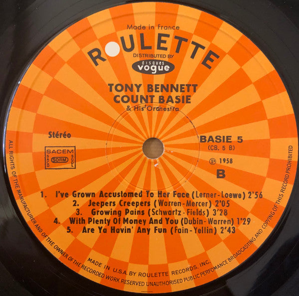 Bennett* / Basie* - Strike Up The Band