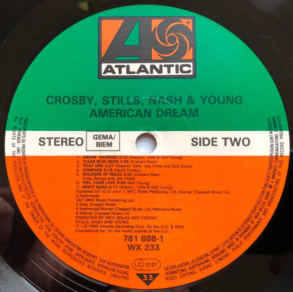 Crosby, Stills, Nash & Young -American Dream
