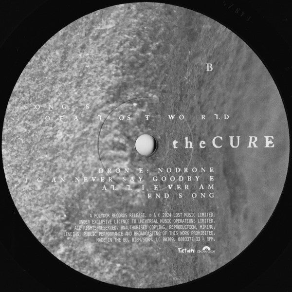 The Cure - Songs Of A Lost World