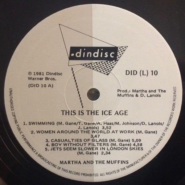 Martha And The Muffins -This Is The Ice Age