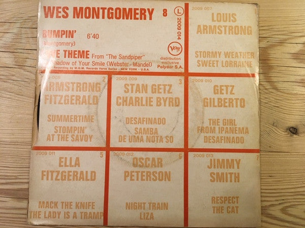 Wes Montgomery - Bumpin' / Love Theme From "The Sandpiper"