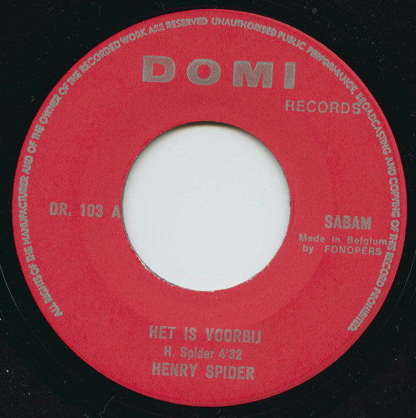 Henry Spider -Het Is Voorbij