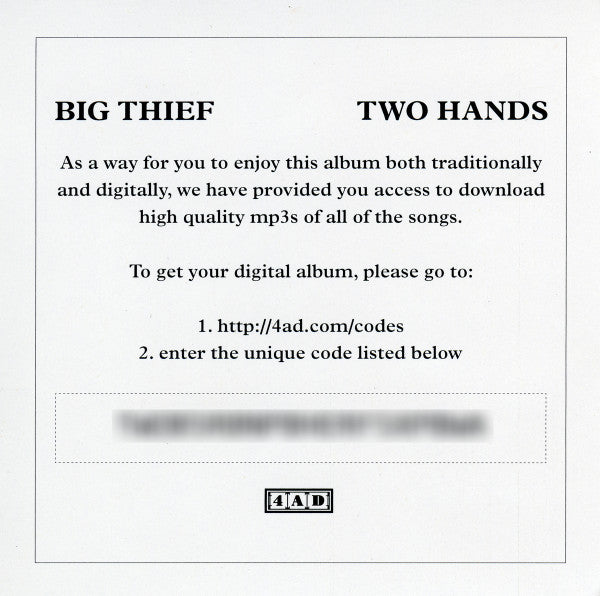 Big Thief -Two Hands