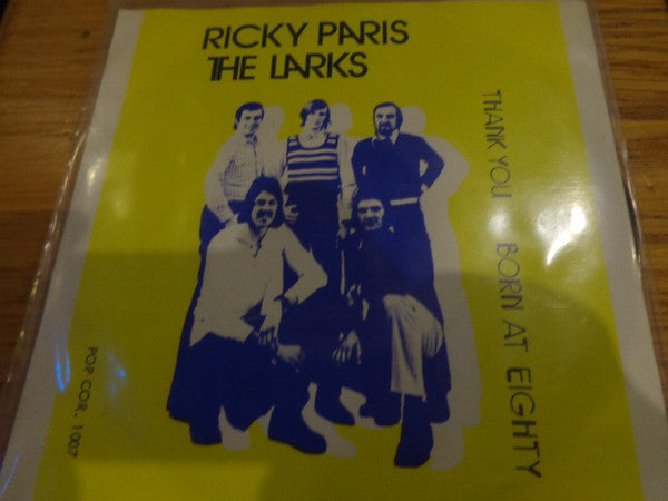 Ricky Paris And The Larks -Thank You / Born At Eighty