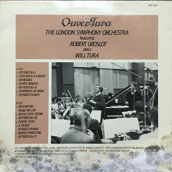 The London Symphony Orchestra* featuring Robert Groslot plays Will Tura -Ouvertura
