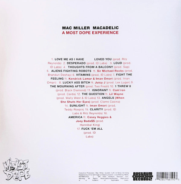 Mac Miller -Macadelic