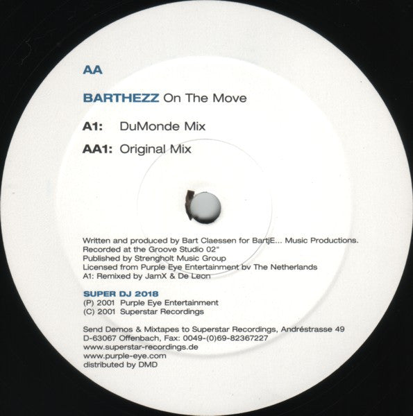 Barthezz - On The Move