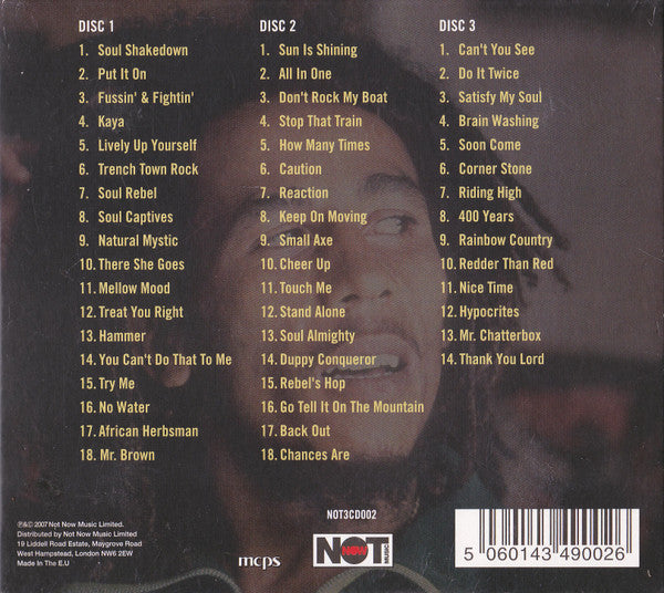 Bob Marley & The Wailers -A Legend - 50 Reggae Classics