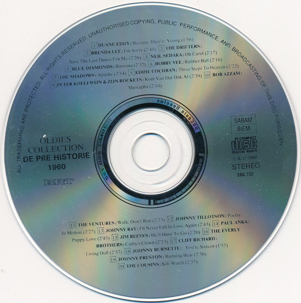Various -De Pre Historie 200 Original Hits 1960-1969