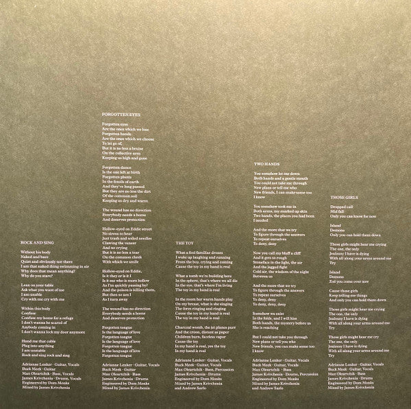 Big Thief -Two Hands