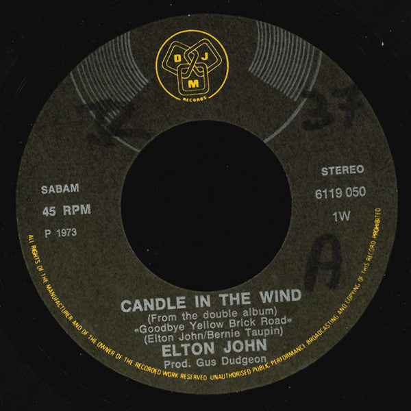 Elton John -Candle In The Wind