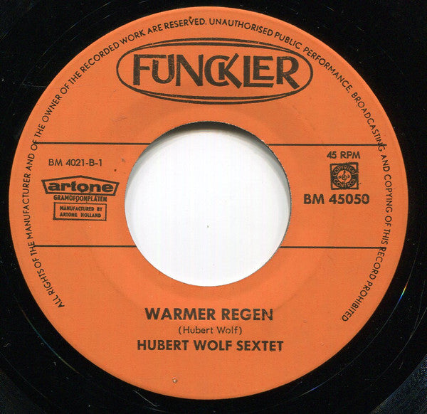 Hubert Wolf Sextett* -Heisser Wind / Warmer Regen