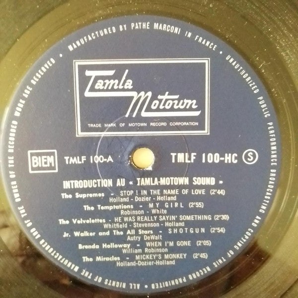 Various -Introduction au Tamla Motown sound