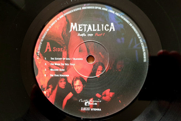 Metallica - Seattle 1989 Part 1