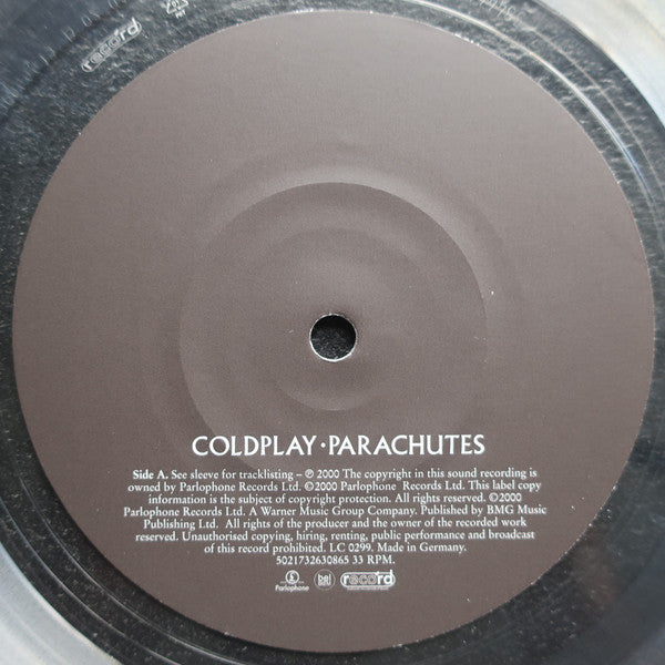Coldplay - Parachutes