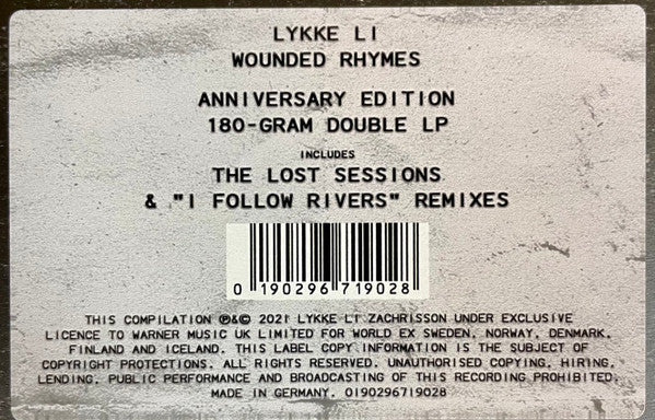 Lykke Li -Wounded Rhymes (Anniversary Edition)