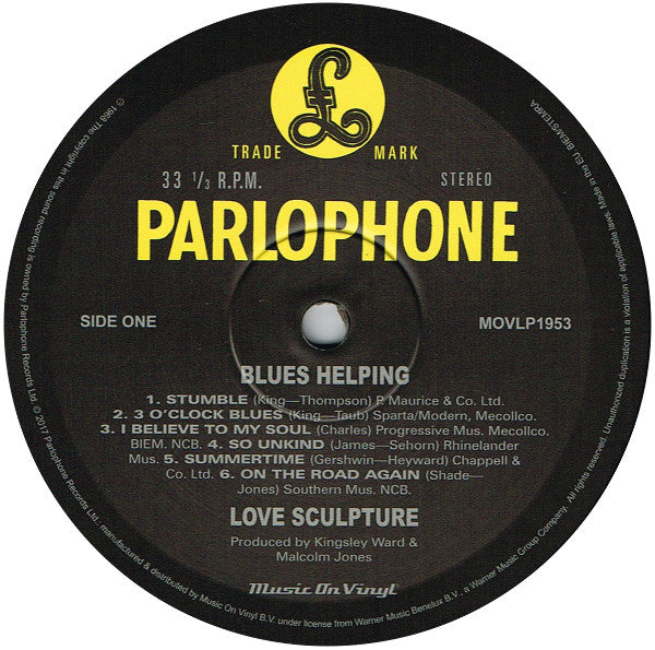 Love Sculpture -Blues Helping