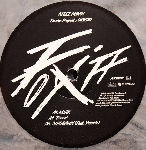 Ateez (2), Mingi* -Fix Off Desire Project : Origin