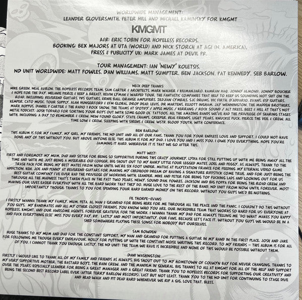 Neck Deep (2) -The Peace And The Panic