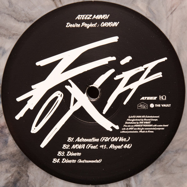 Ateez (2), Mingi* -Fix Off Desire Project : Origin