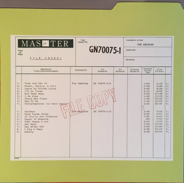 The Beatles - File Under: Beatles