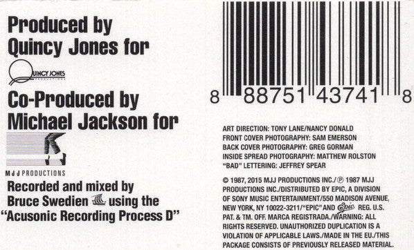 Michael Jackson -Bad