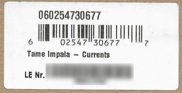 Tame Impala -Currents